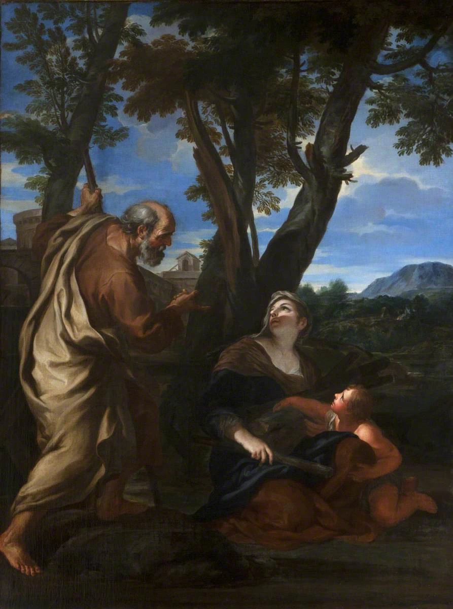 Elia e la vedova di Serepta (Zarephath) - National Trust